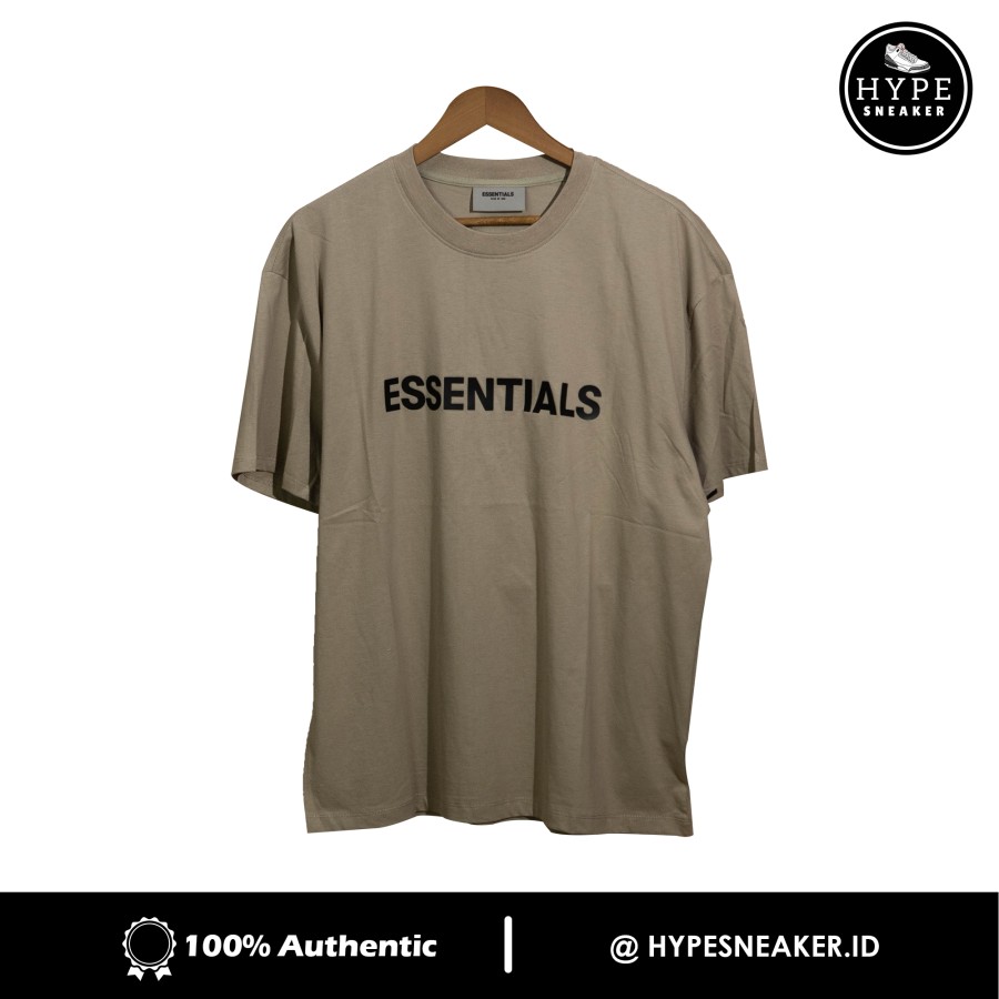 Kaos ESSENTIALS SS20 CHARCOAL Tshirt 100% ORIGINAL - HYPESNEAKER.ID