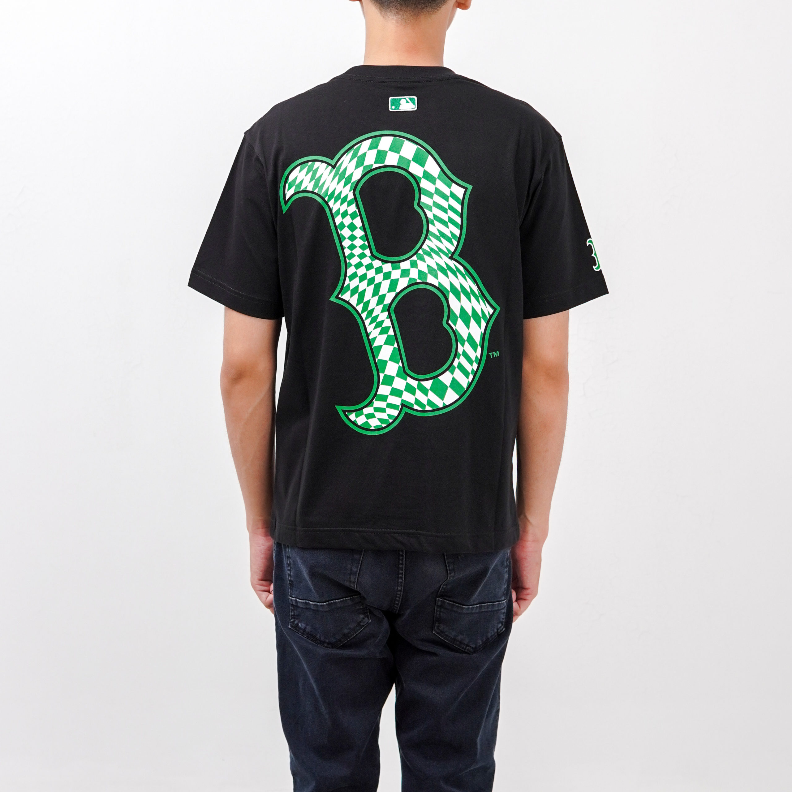 Jual Kaos MLB B BACK CHECK WHITE GREEN BLACK 100% ORIGINAL di Seller  HYPESNEAKER.IDN Official Store - HYPESNEAKER.ID