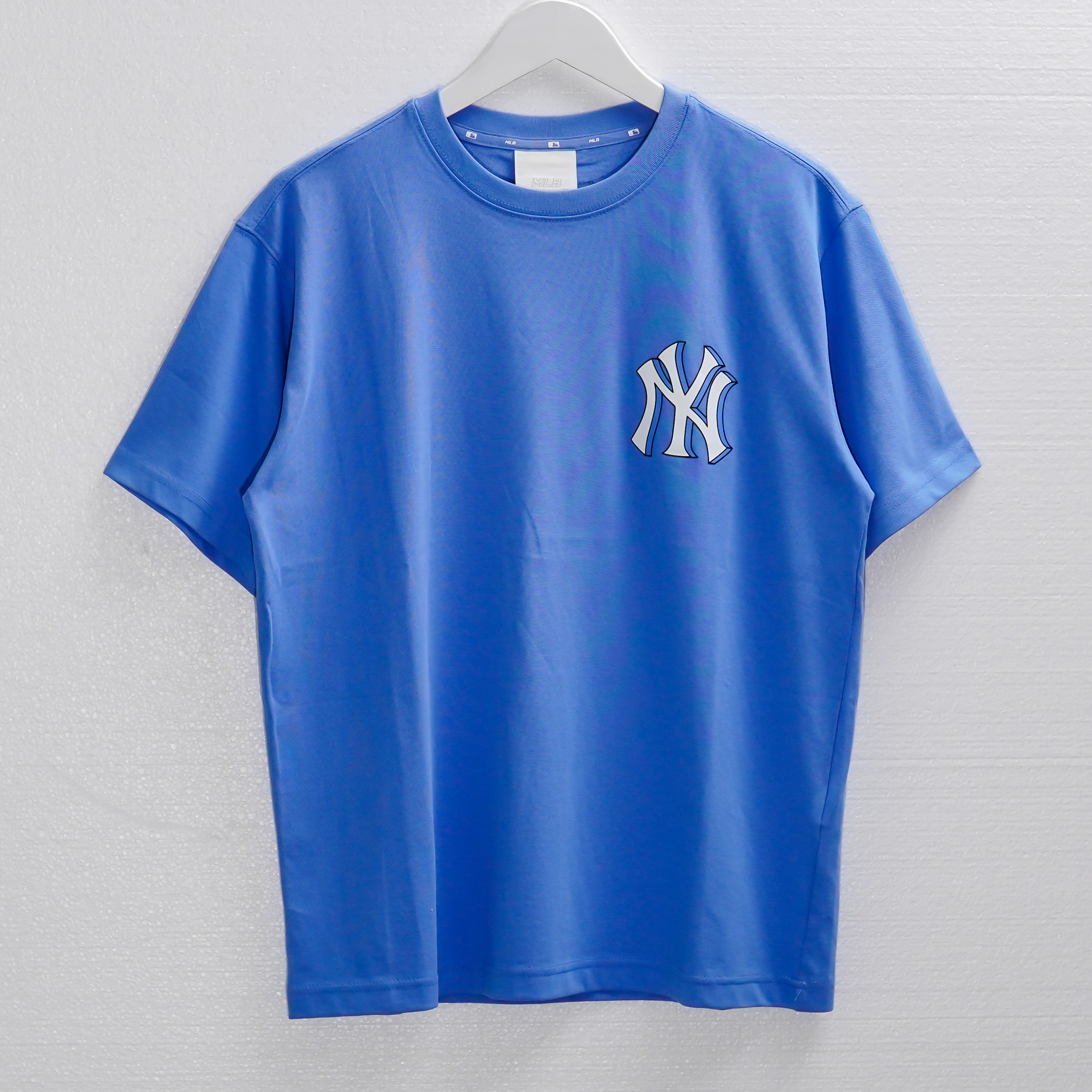 Kaos MLB NY BACK WHITE BLACK Tshirt 100% ORIGINAL - HYPESNEAKER.ID