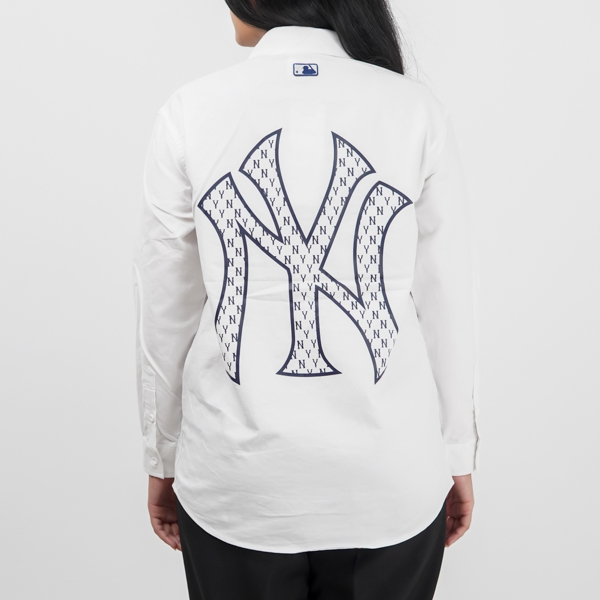 Buy Kith For The New York Yankees All Over Long-Sleeve Tee 'Navy' - KH3727  102