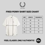 FRED PERRY SHIRT SIZE CHART