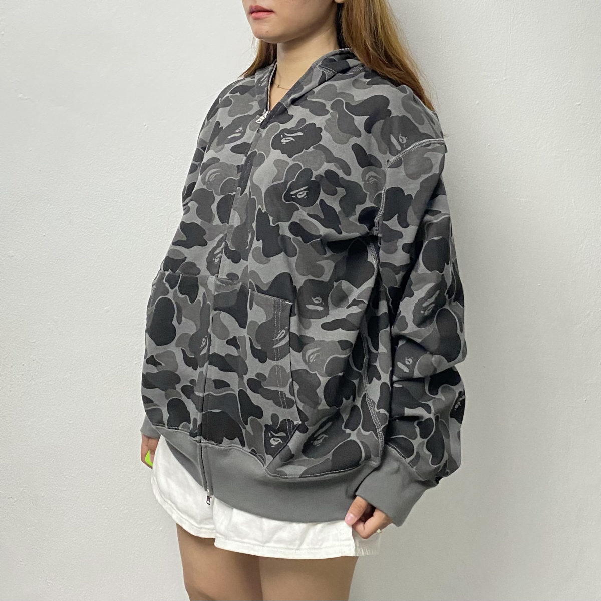 BAPE GREY HOODIE