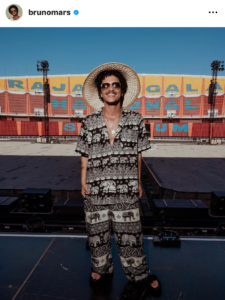 ( Source: Brunomars Saat Konser Di Thailand/Brunomars Instagram )