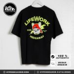 LIFE WORK BLACK TSHIRT