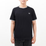 FRED PERRY BLACK TSHIRT