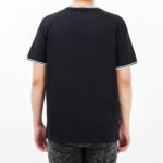 FRED PERRY BLACK TSHIRT