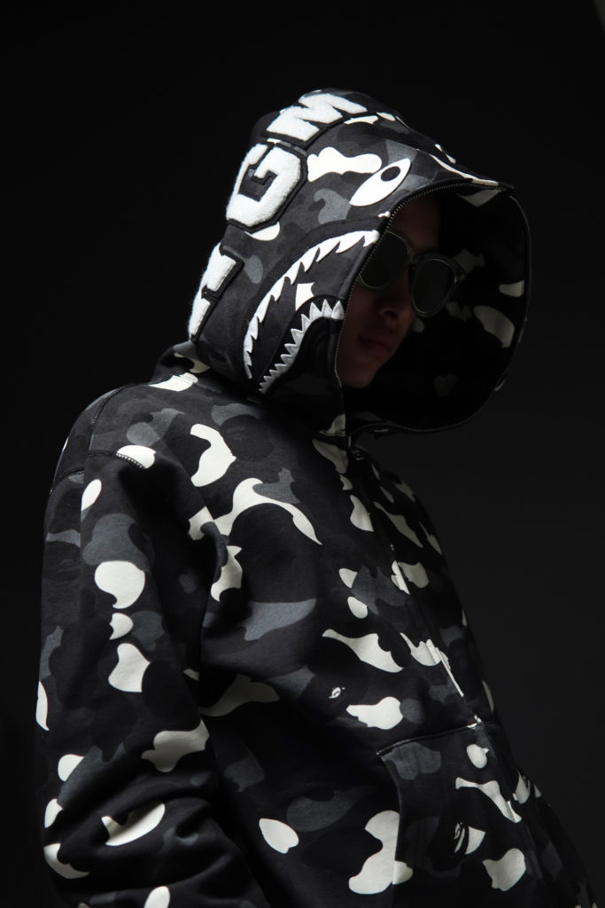 motif camo brand BAPE