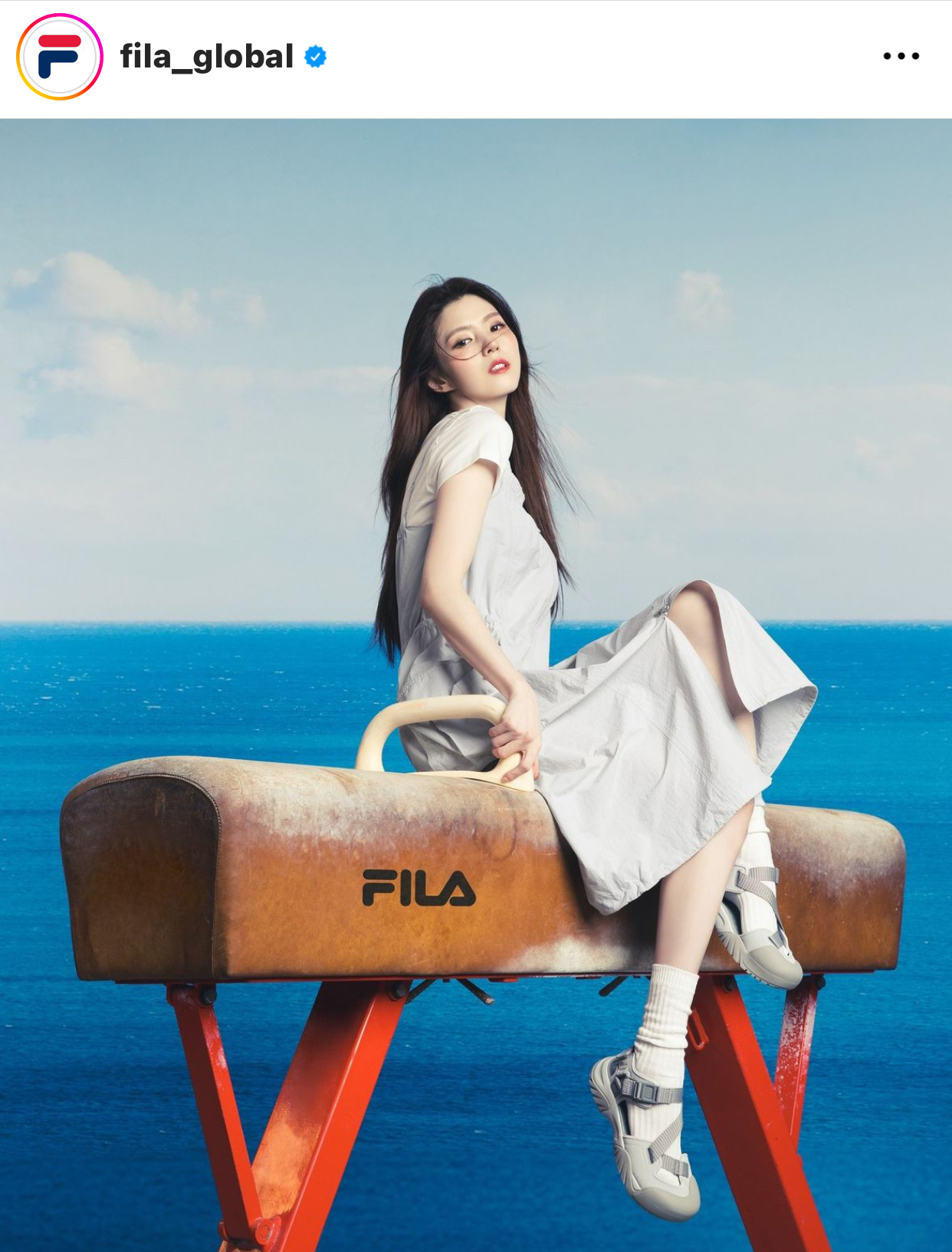 ( Source : Tampilan Han So Hee/Fila_Global/Instagram )