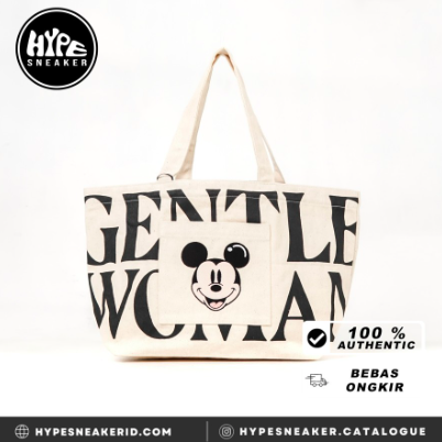 GENTLEWOMAN X MICKEY MOUSE TOTE BAG