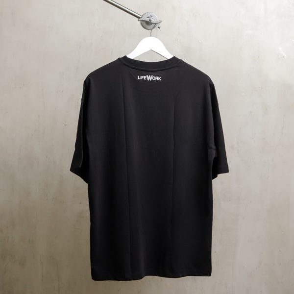 LIFE WORK RADOG BLACK TSHIRT