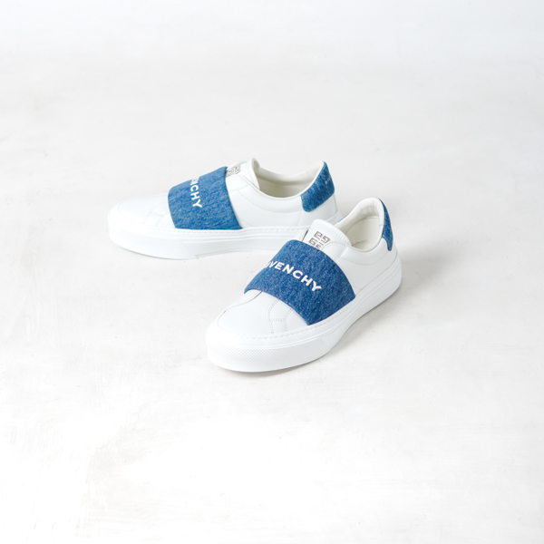 GIVENCHY BLUE WHITE SNEAKERS