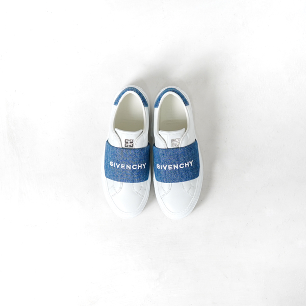 GIVENCHY BLUE WHITE SNEAKERS