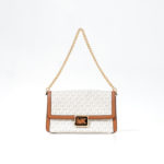 MICHAEL KORS WHITE CAMEL BAG