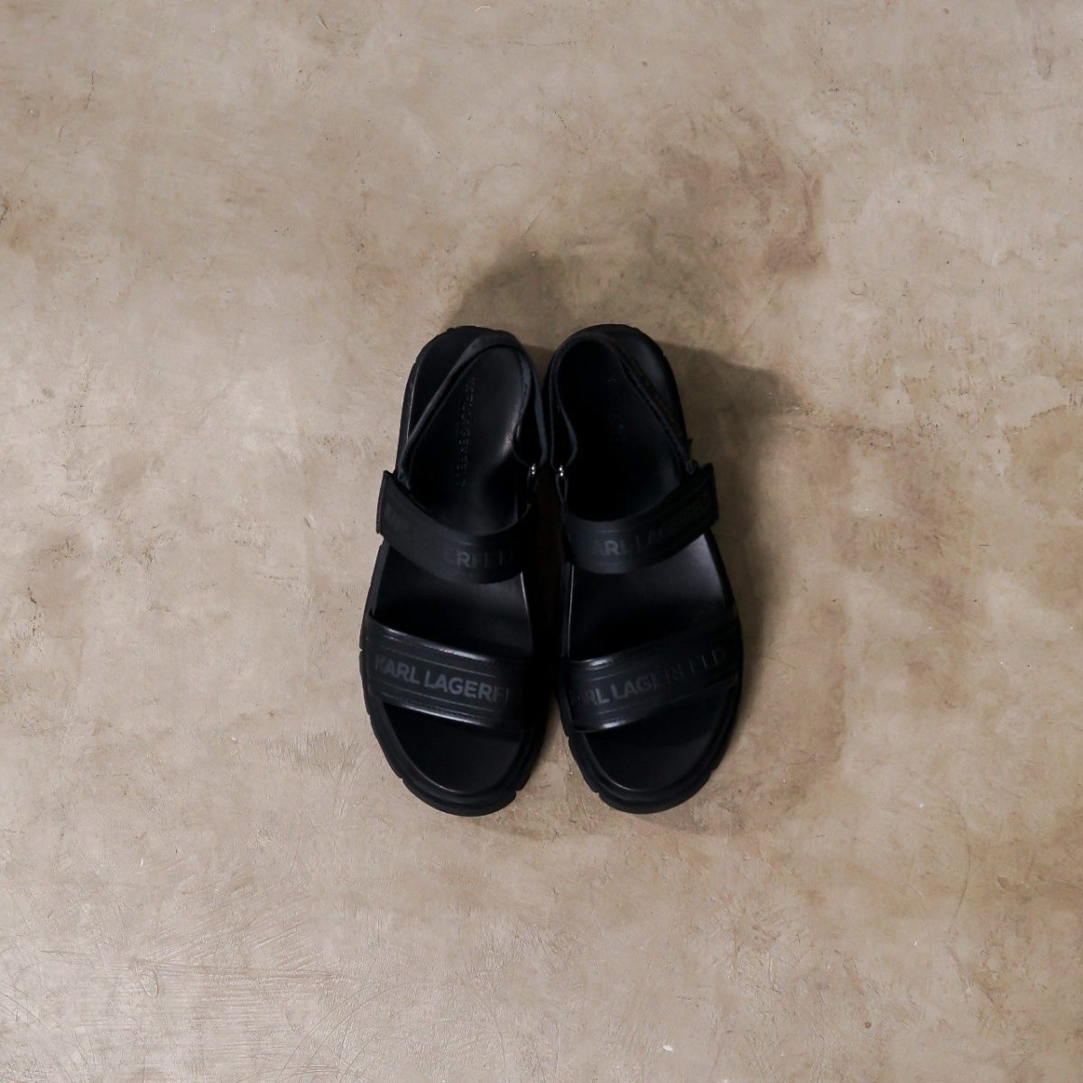 KARL LAGERFELD BLACK SANDAL