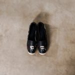 KARL LAGERFELD BLACK ESPADRILLES