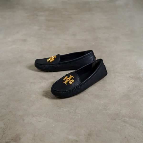 TORY BURCH BLACK LOAFERS