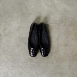 TORY BURCH BLACK FLAT SHOES