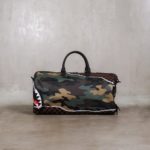 SPRAYGROUND GREEN BROWN DUFFLE BAG