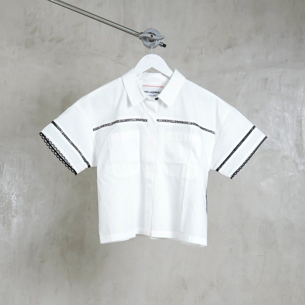 KARL LAGERFEKD WHITE SHIRT