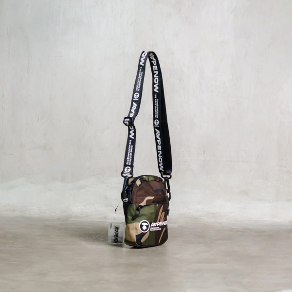 AAPE CAMO GREEN SLING BAG