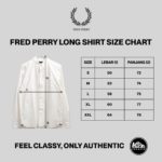 FRED PERRY LONG SHIRT SIZE CHART