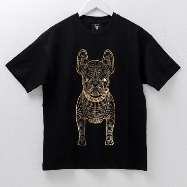 LIFE WORK RADOG BLACK TSHIRT