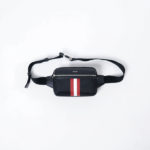 BALLY BLACK WAIST BAG