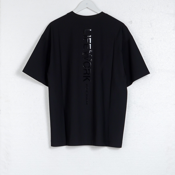 LIFE WORK RADOG BLACK TSHIRT