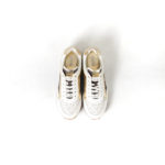 MICHAEL KORS WHITE BROWN SNEAKERS