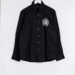 BALMAIN BLACK LONG SHIRT