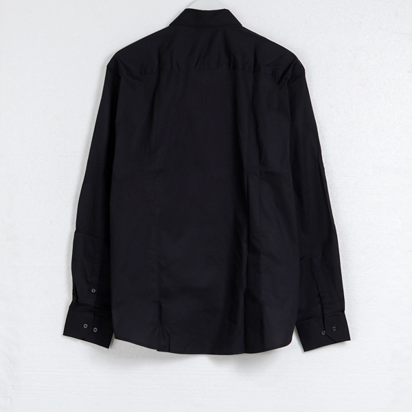 BALMAIN BLACK LONG SHIRT