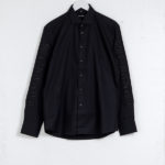 BALMAIN BLACK LONG SHIRT