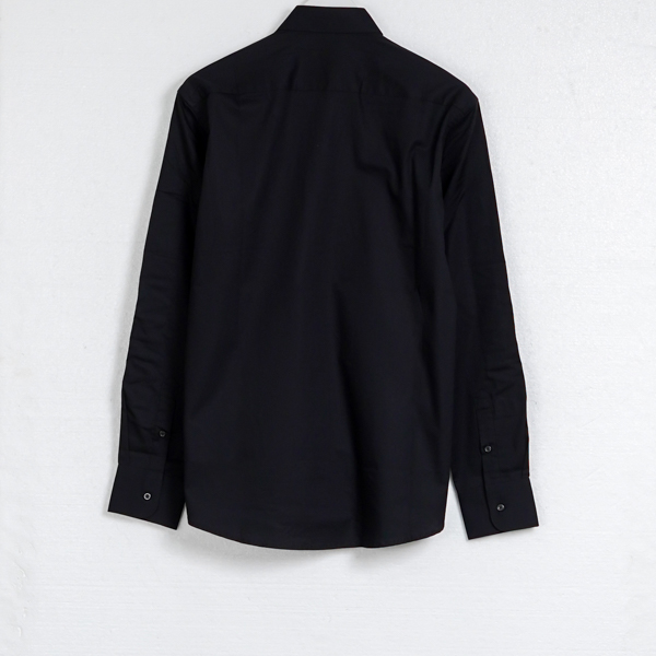 BALMAIN BLACK LONG SHIRT