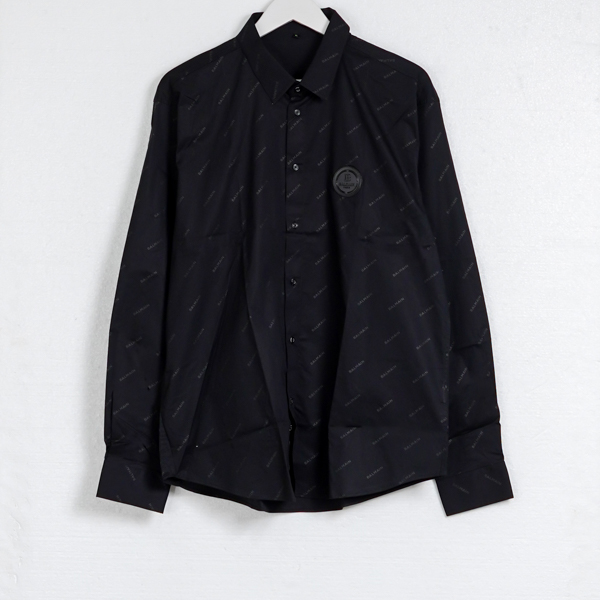 BALMAIN BLACK LONG SHIRT