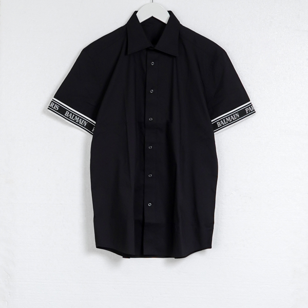 BALMAIN BLACK SHIRT