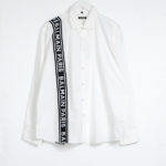 BALMAIN WHITE LONG SHIRT