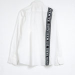 BALMAIN WHITE LONG SHIRT