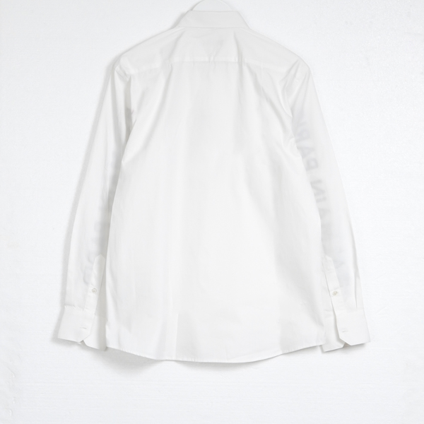 BALMAIN WHITE LONG SHIRT