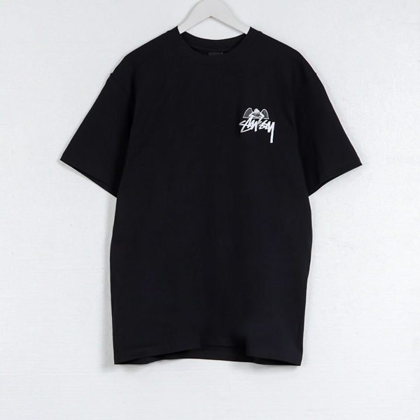 STUSSY BALCK TSHIRT