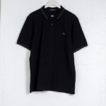 FRED PERRY BLACK POLO