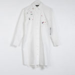 KARL LAGERFELD WHITE LONG SHIRT