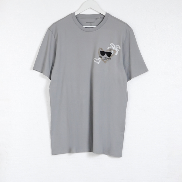 KARL LAGERFELD GREY TSHIRT