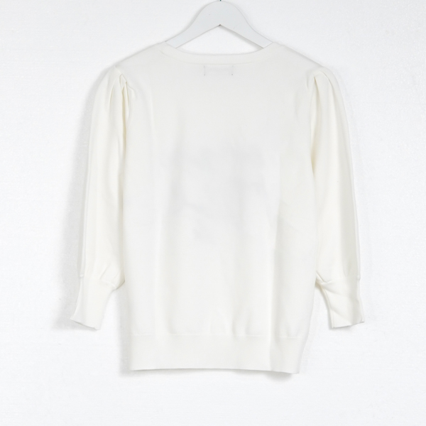 KARL LAGERFELD WHITE SWEATER