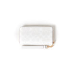 COACH WHITE LONG WALLET