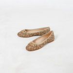 COACH BROWN FLAT SHOES