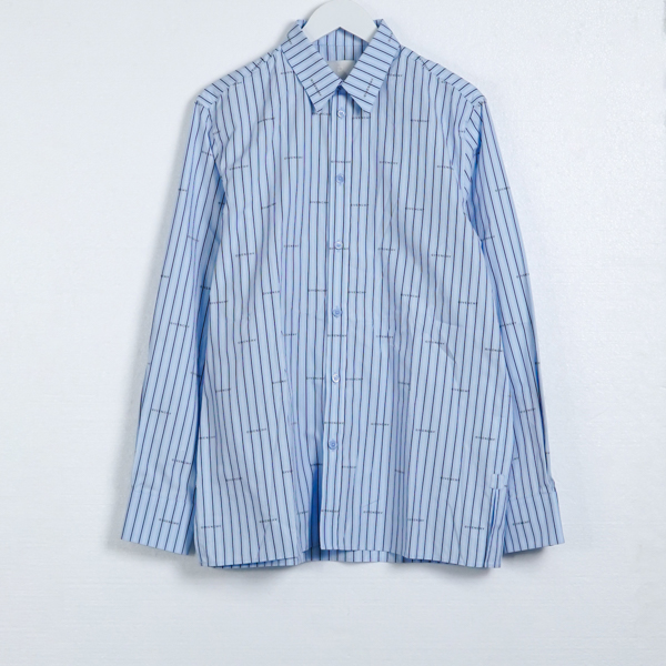 GIVENCHY BLUE LONG SHIRT