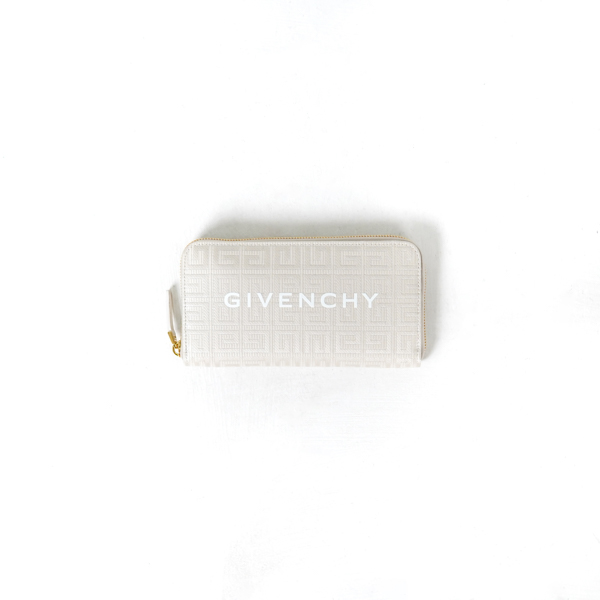 GIVENCHY WHITE LONG WALLET