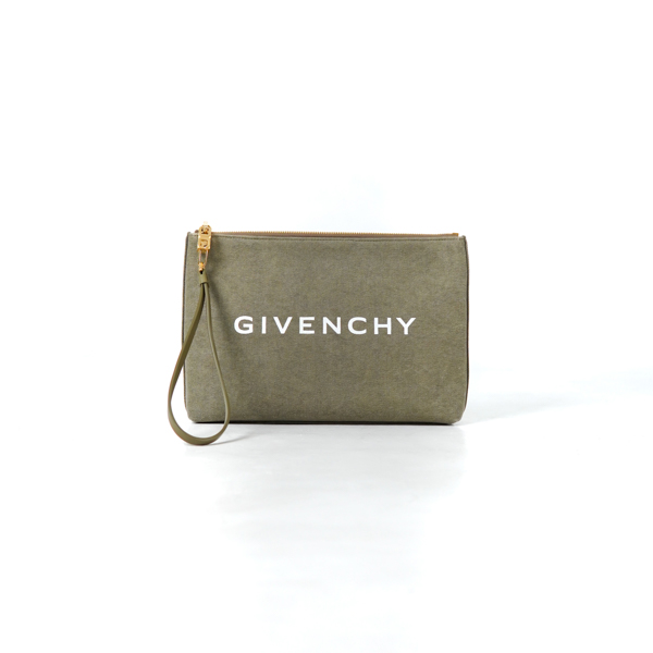 GIVENCHY OLIVE CLUTCH