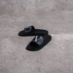 VALENTINO BLACK SLIDE