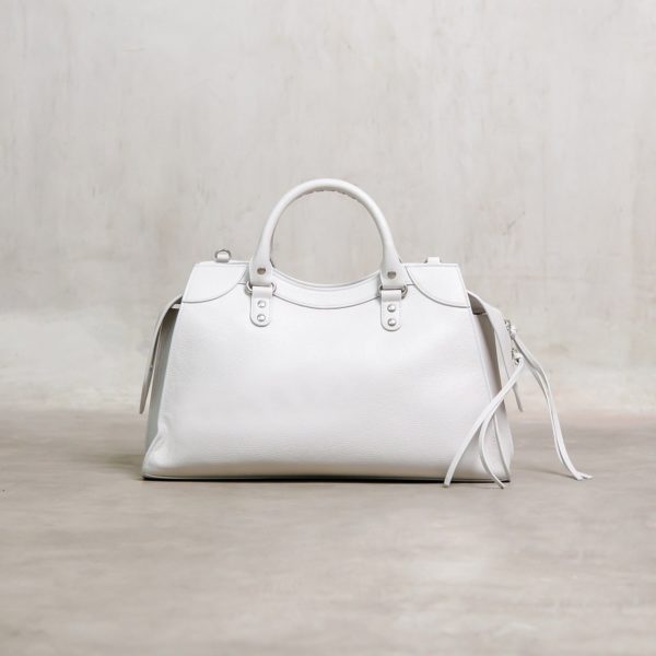 BALENCIAGA WHITE SHOULDER BAG